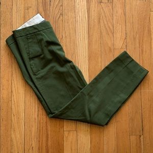J. Crew Martie Pant in Pine Green Size 4